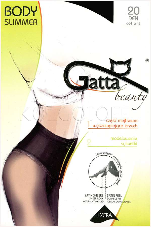 Колготки с широким моделирующим поясом GATTA Body Slimmer 20